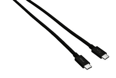 Trust Trust 21595 1m USB C USB C Macho Macho Negro cable