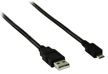 Valueline Valueline 2m, USB 2.0, USB A - Micro B 2m USB A Mi