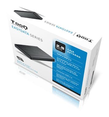 Tooq TooQ CAJA HDD 2,5"" SATA A USB 2.0/USB 3.0 NEGRA