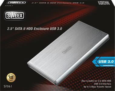 Sweex Sweex ST061 caja para disco duro externo 2.5"" Pla