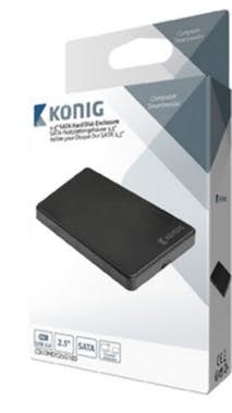 König König CSU2HDE25S100 caja para disco duro externo 2