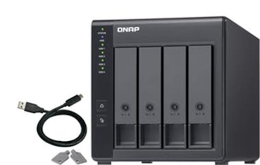 QNAP QNAP TR-004 caja para disco duro externo 2.5/3.5""