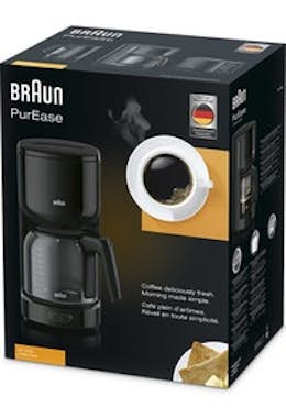 Braun Braun KF 3120 BK Independiente Cafetera de filtro