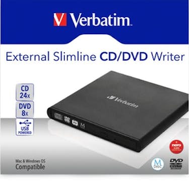 Verbatim Verbatim Slimline CD/DVD unidad de disco óptico Ne