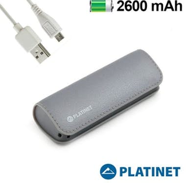 Platinet Bateria Externa Micro-usb Power Bank 2600 mAh Colo