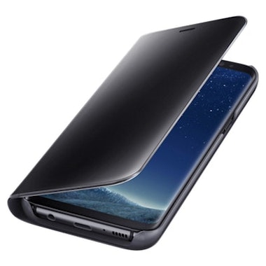 ponerse nervioso Cirugía Horizontal Compra Samsung Funda libro Clear View Original Galaxy S8 - Negro - Función  Soporte | Phone House