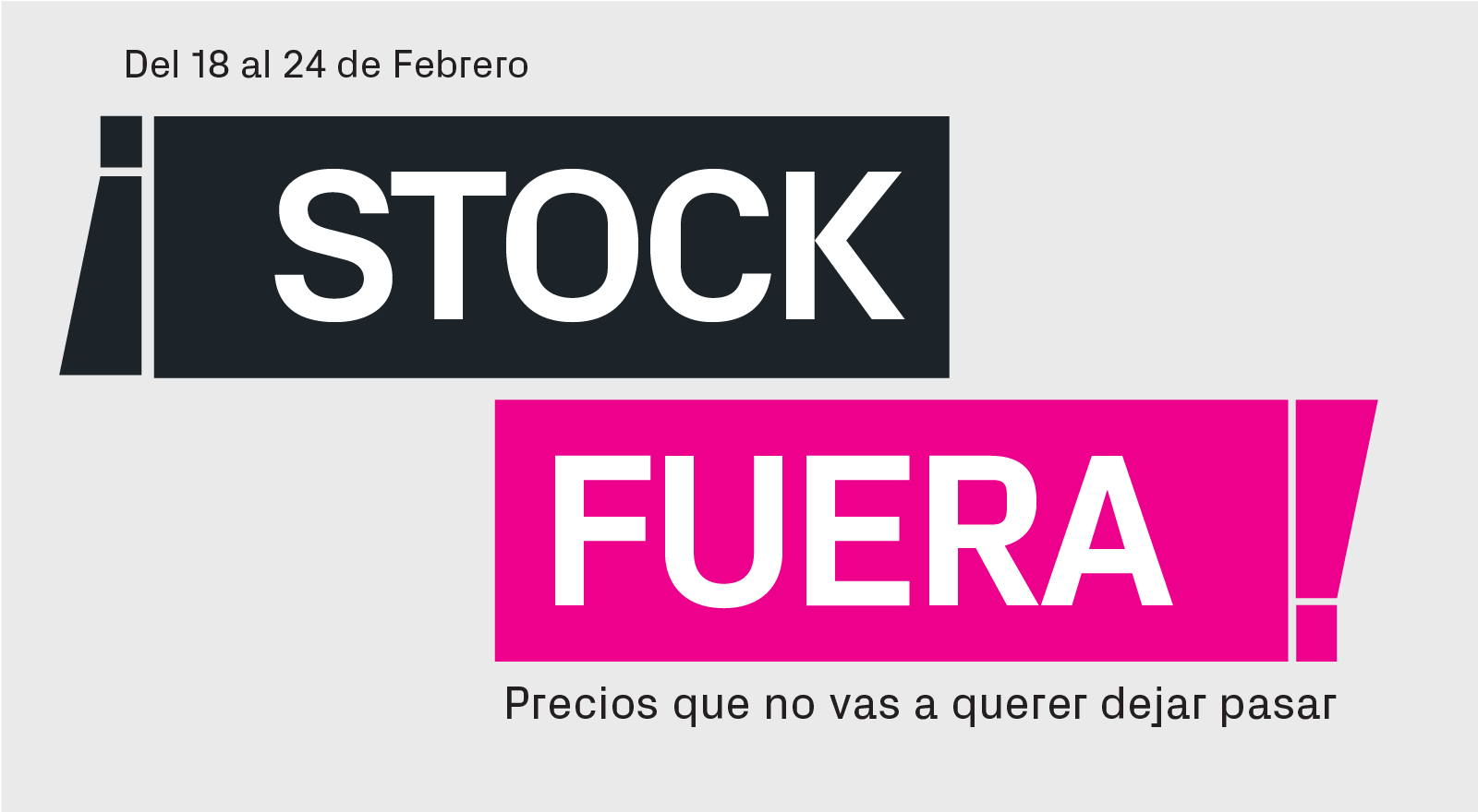 Stock fuera! | Phone House