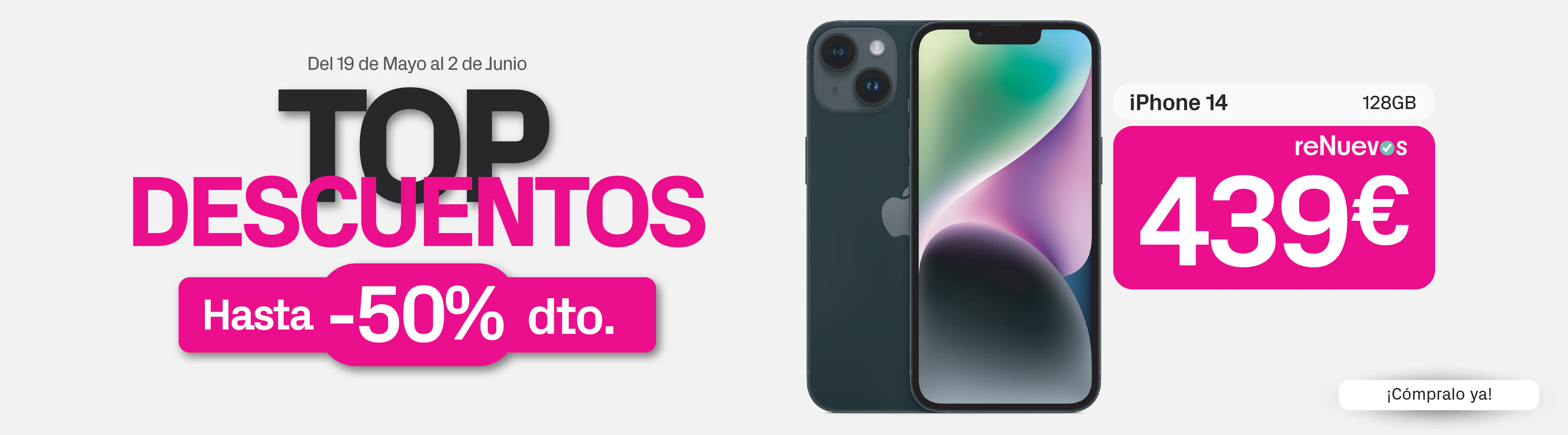 iPhone 14 128GB ReNuevo | Phone House