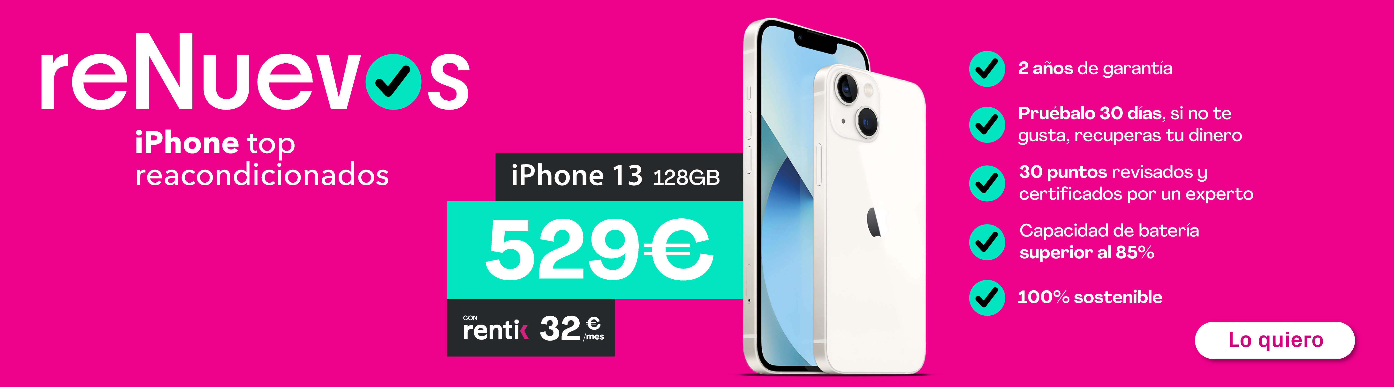 reNuevos - iPhone 13 128GB | Phone House