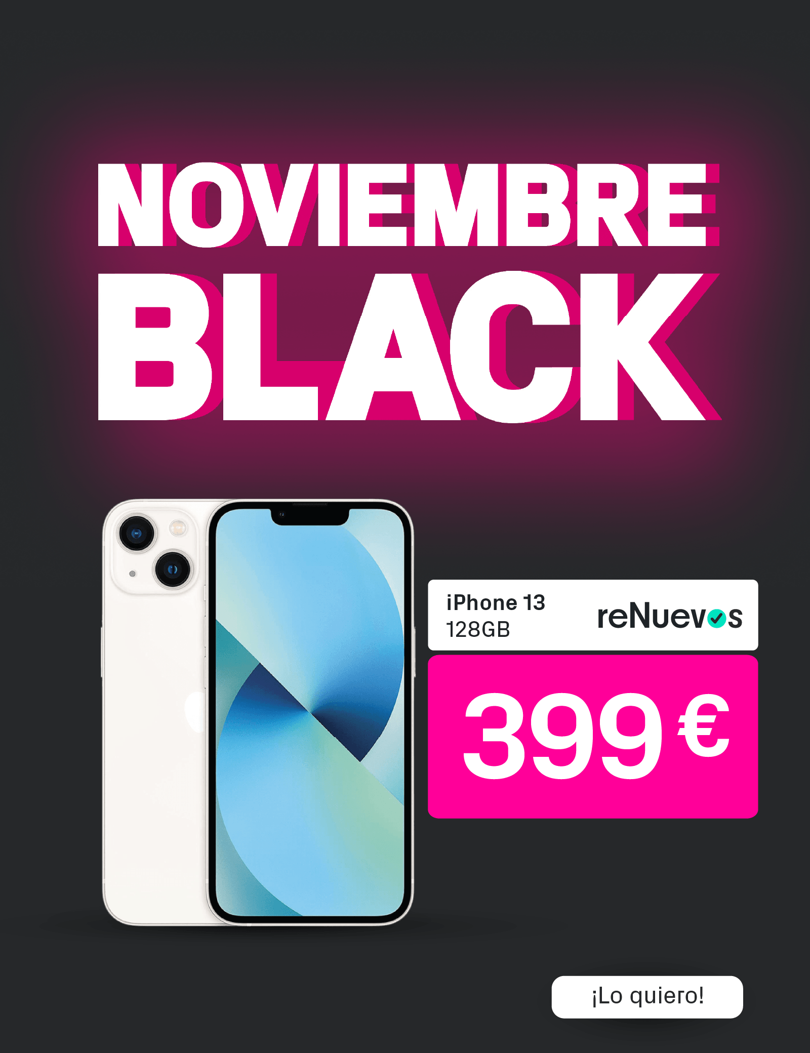 iPhone 13 128Gb reNuevo | Phone House