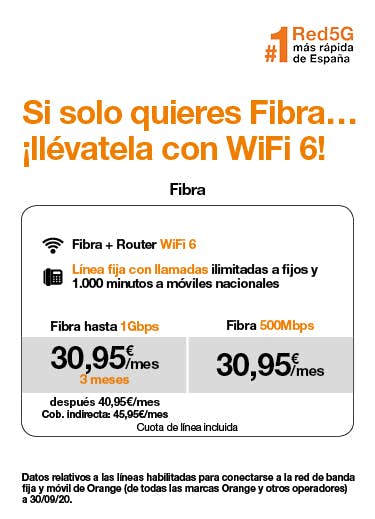 Fibra WiFi 6 | Phone House