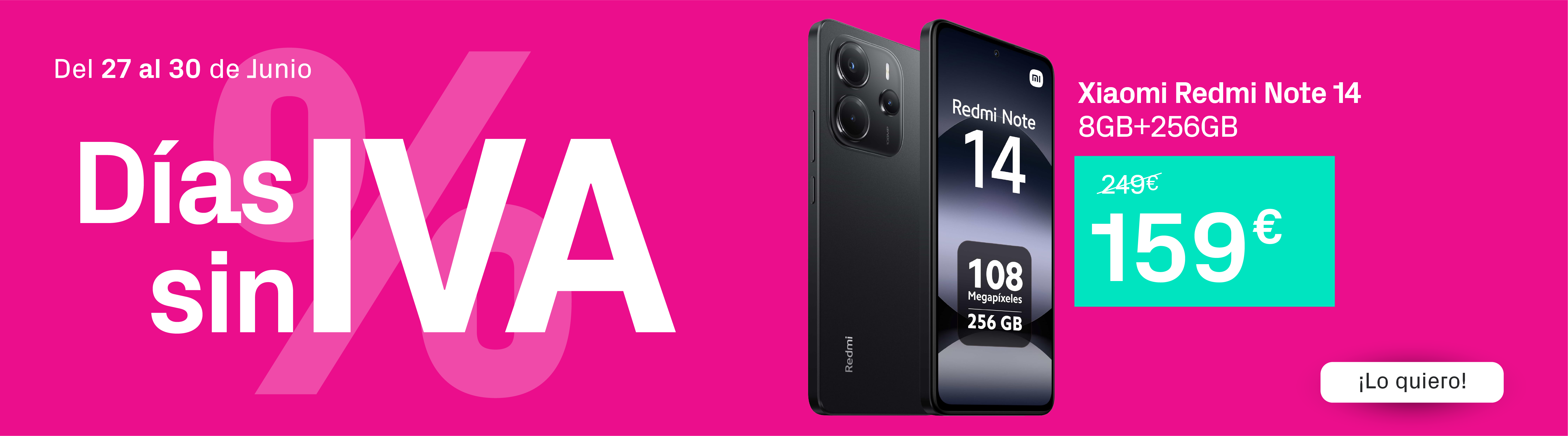 XIAOMI REDMI NOTE 14 8GB+256GB  | Phone House