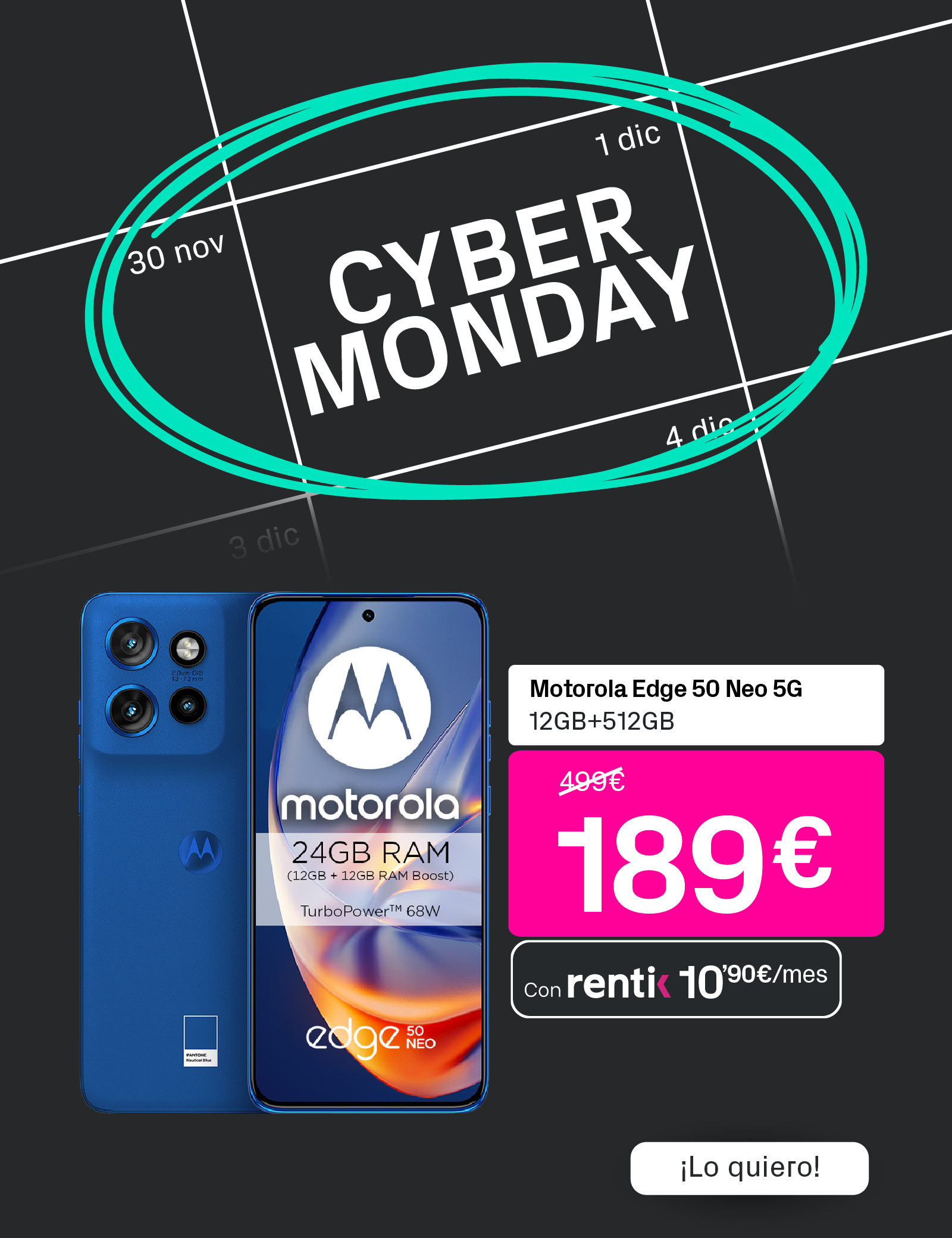 MOTOROLA EDGE 50 NEO 5G  | Phone House