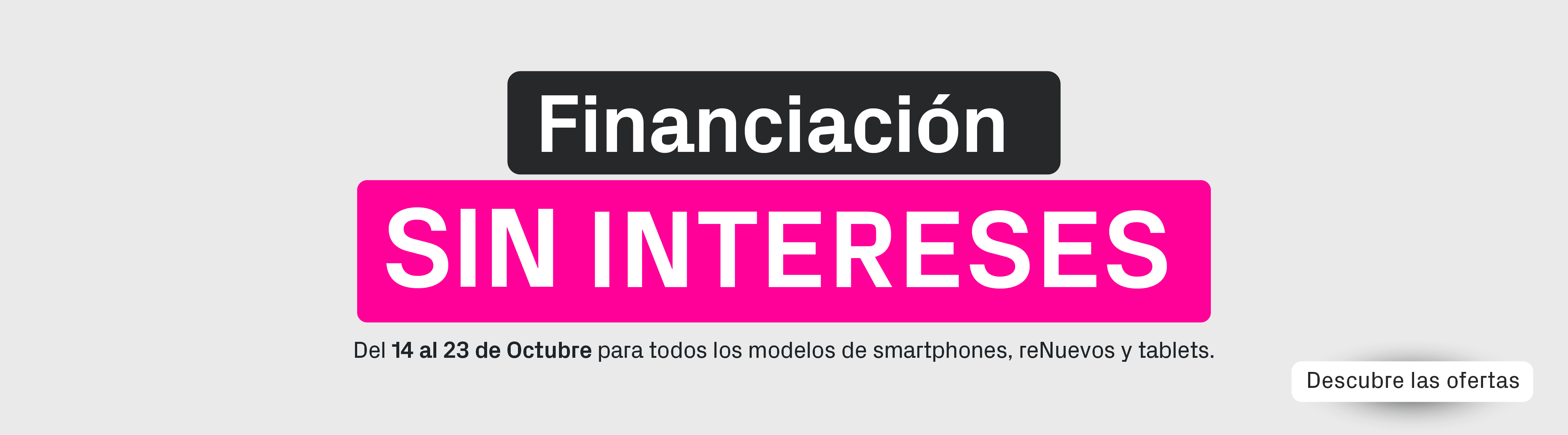 Financiación sin intereses  | Phone House