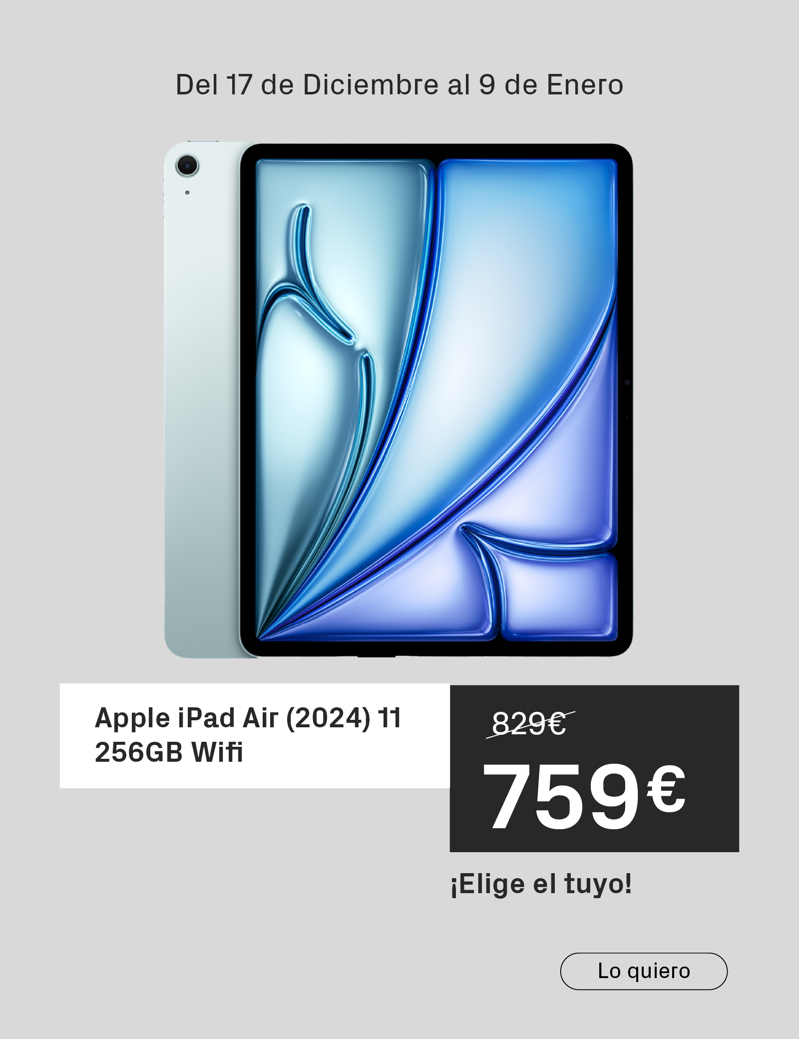 Apple iPad Air (2024)  | Phone House