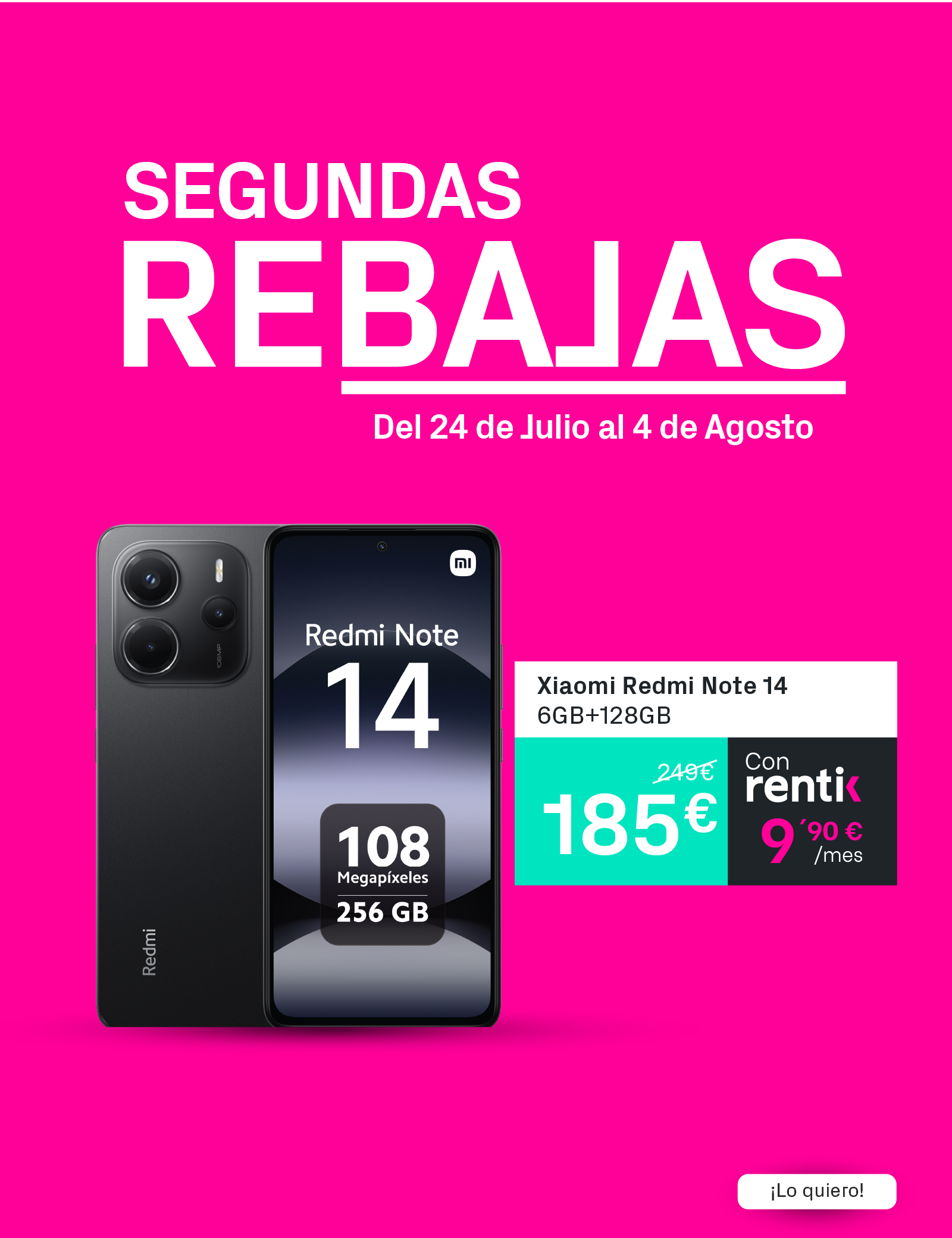 Xiaomi Redmi Note 14 | Phone House