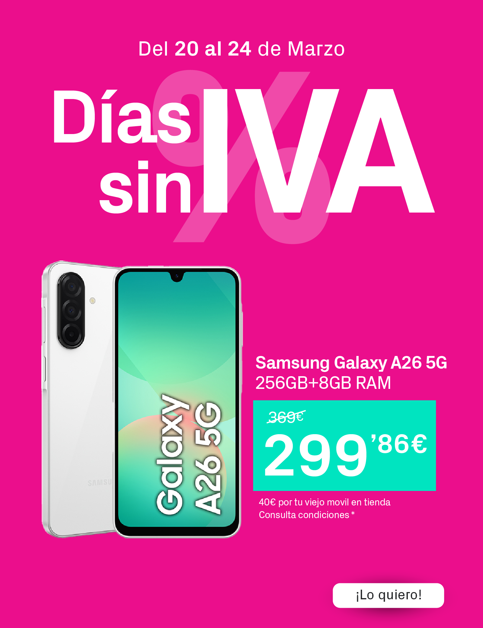 SAMSUNG GALAXY A26 5G 8GB+256GB | Phone House