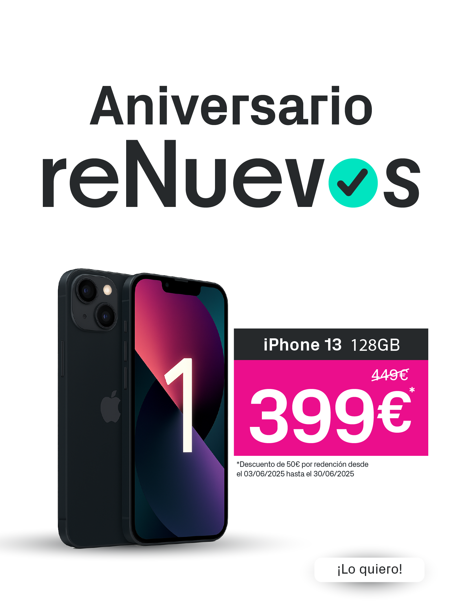 iPhone 13 128GB reNuevos | Phone House