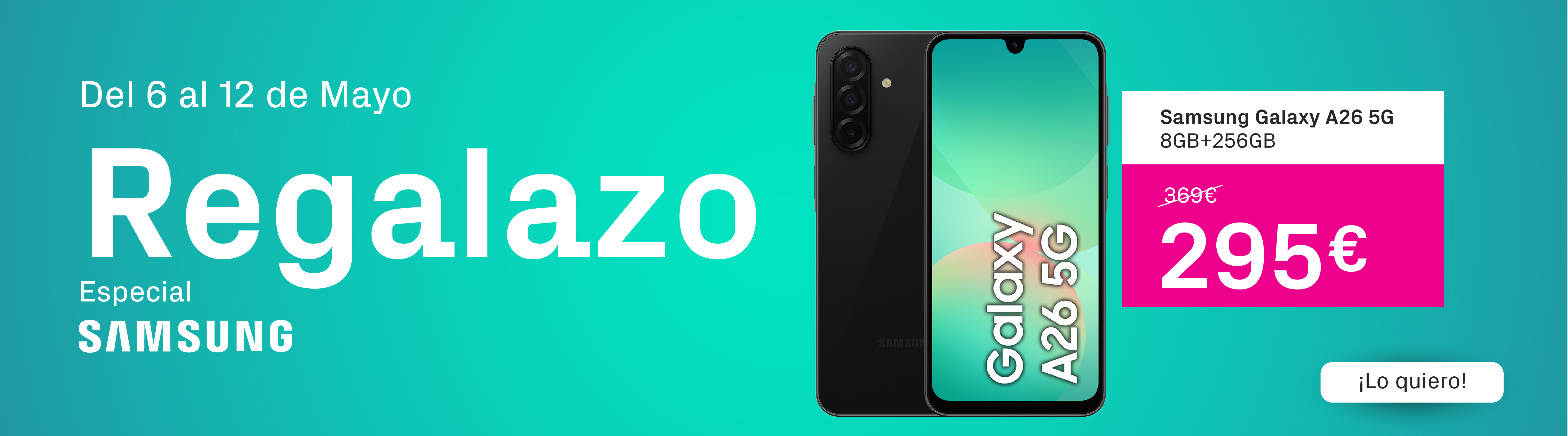 SAMSUNG GALAXY A26 5G 8GB+256GB | Phone House