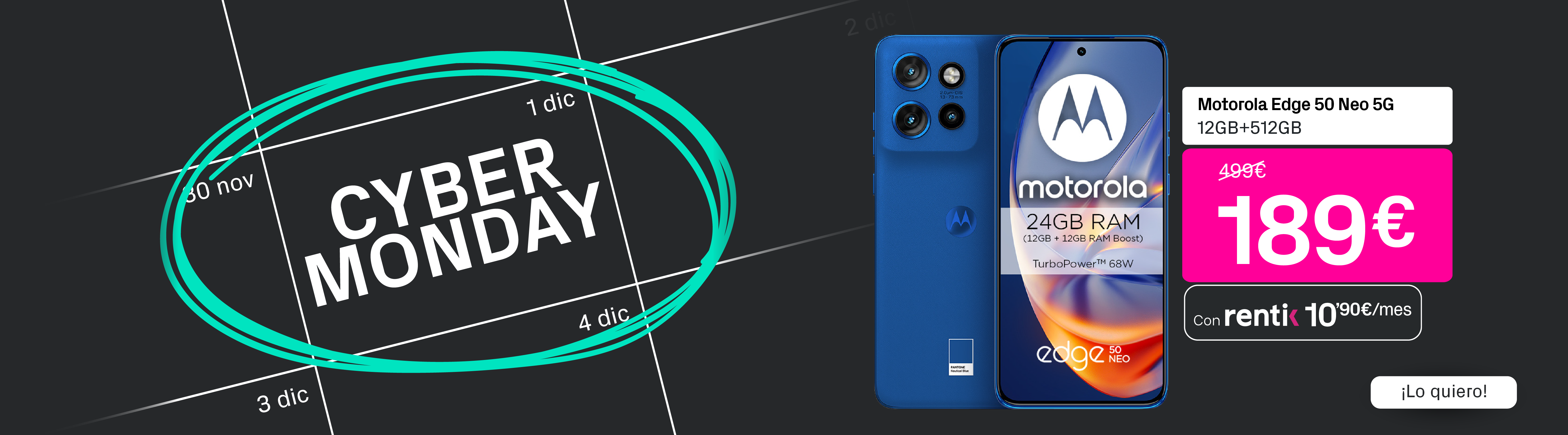 MOTOROLA EDGE 50 NEO 5G  | Phone House