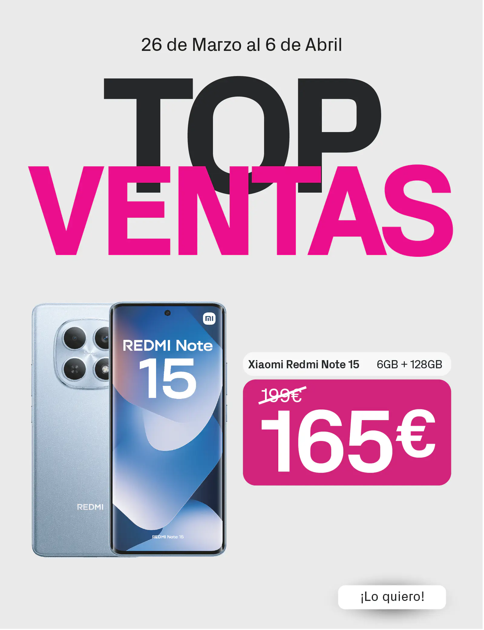 Xiaomi Redmi Note 15 | Phone House