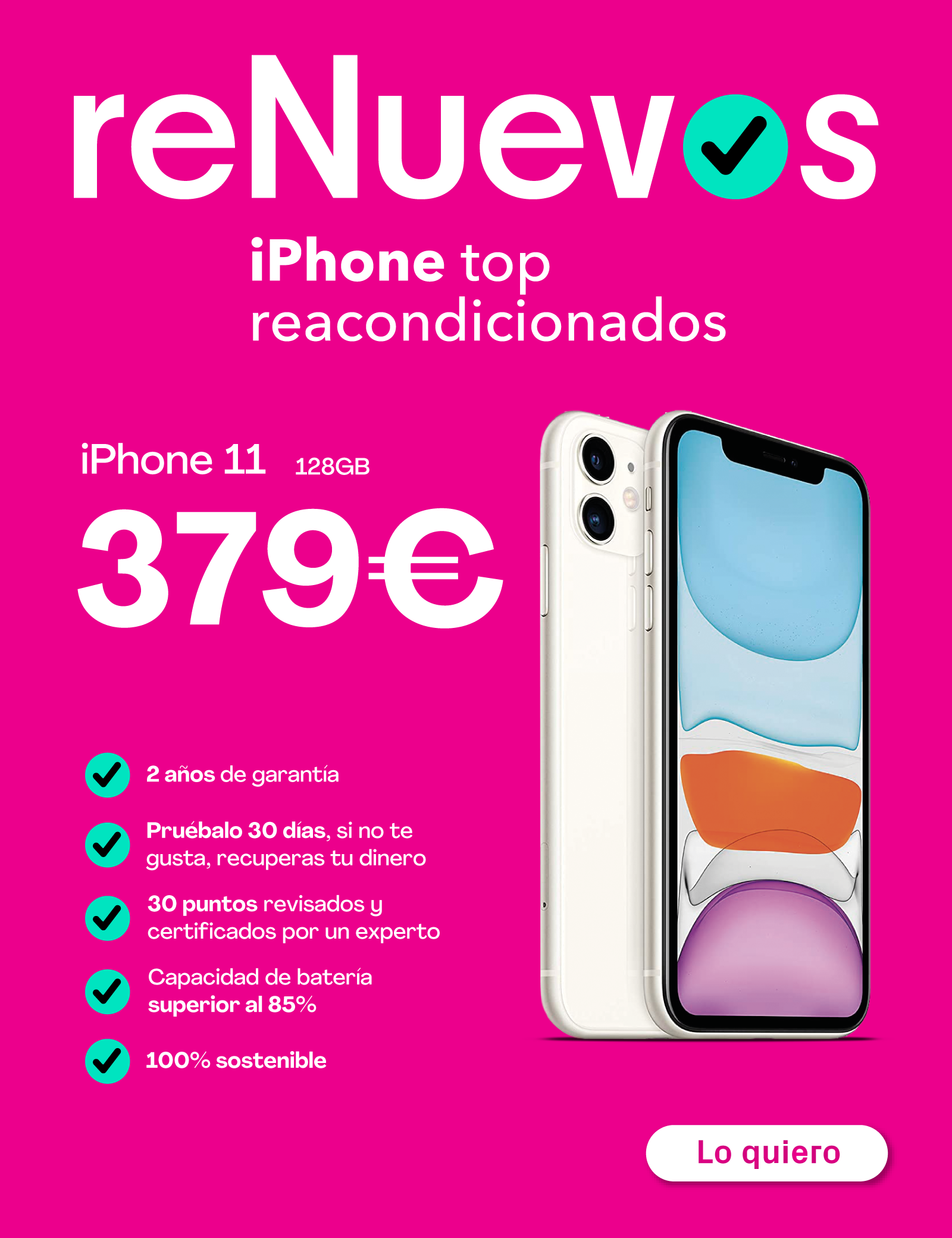 reNuevos - iPhone 11 128GB| Phone House