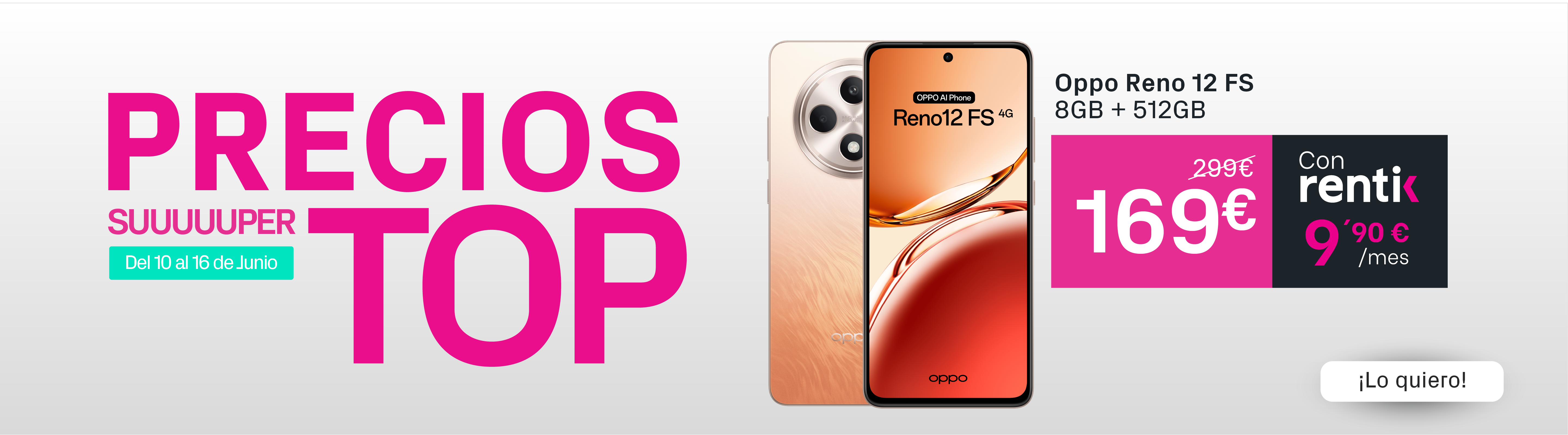 OPPO RENO 12 FS 4G 8GB+512 | Phone House