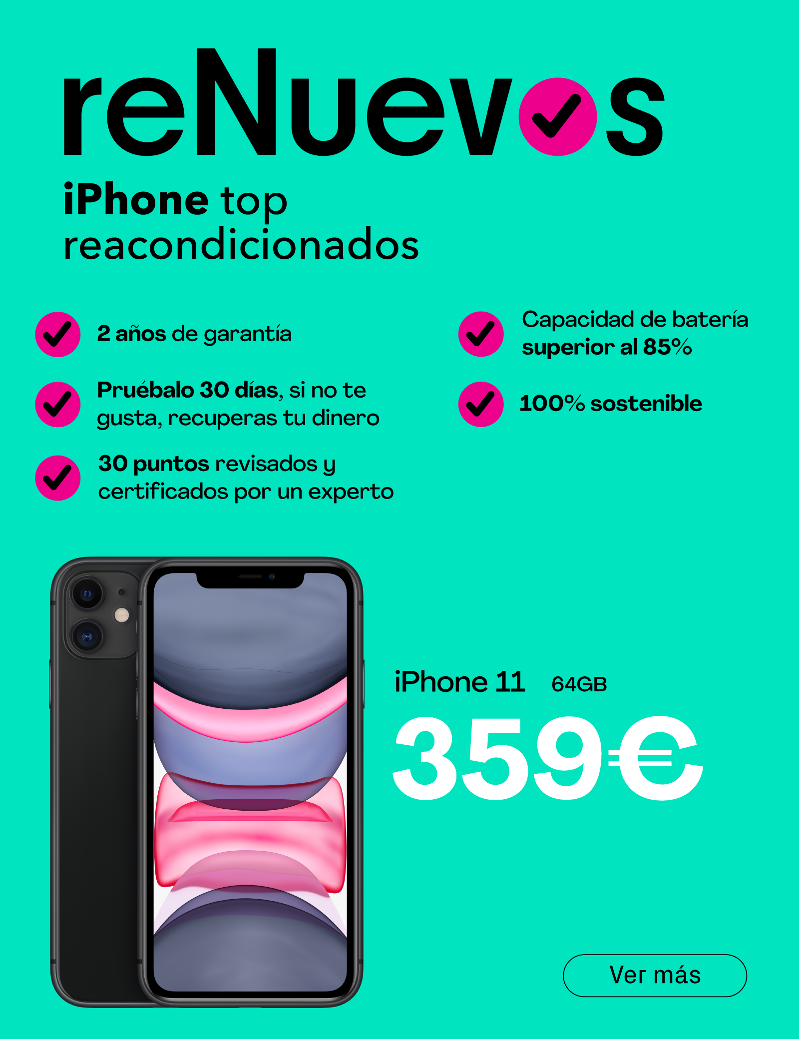 reNuevos - iPhone 11 64GB | Phone House