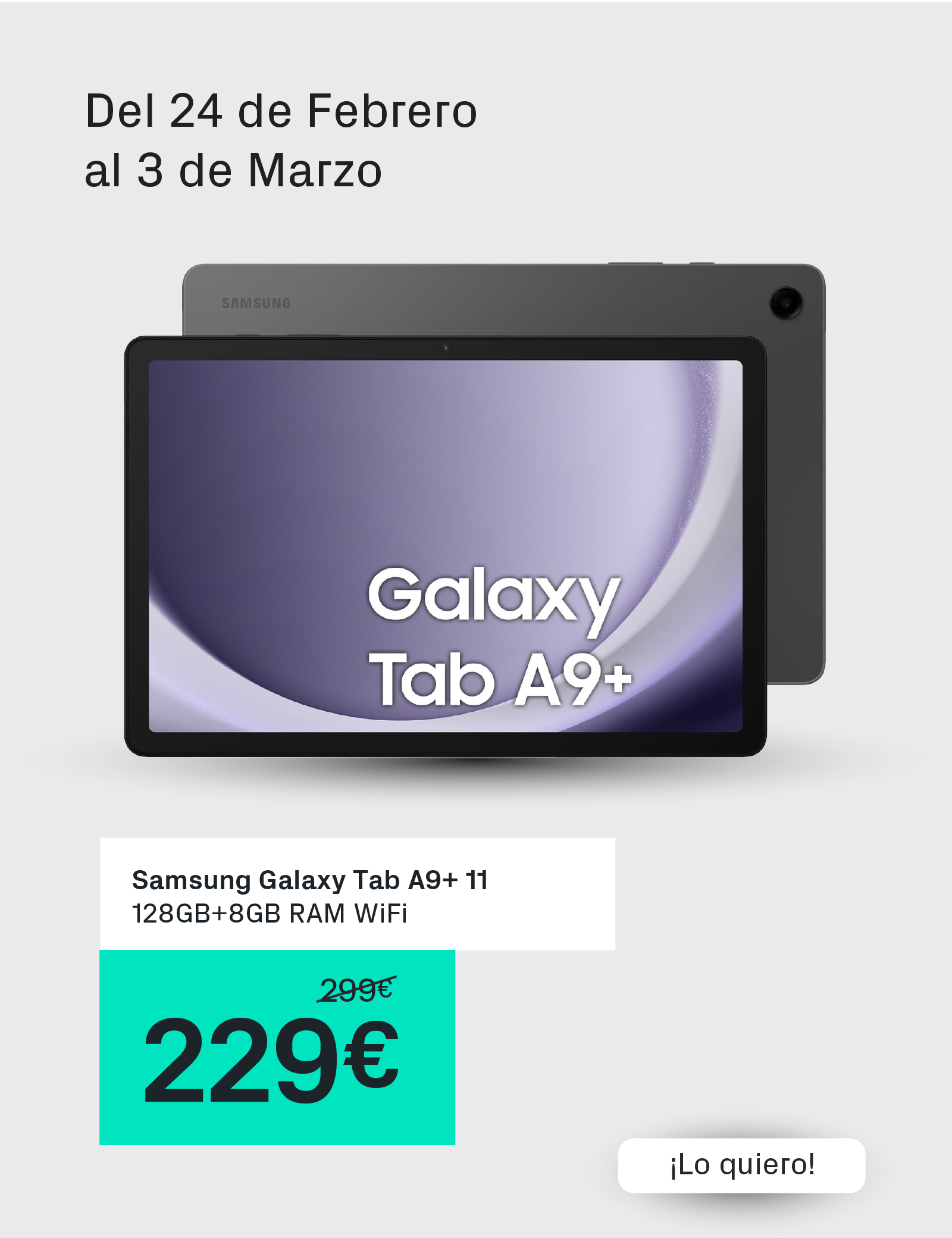 Samsung Galaxy Tab A9+ 11 | Phone House