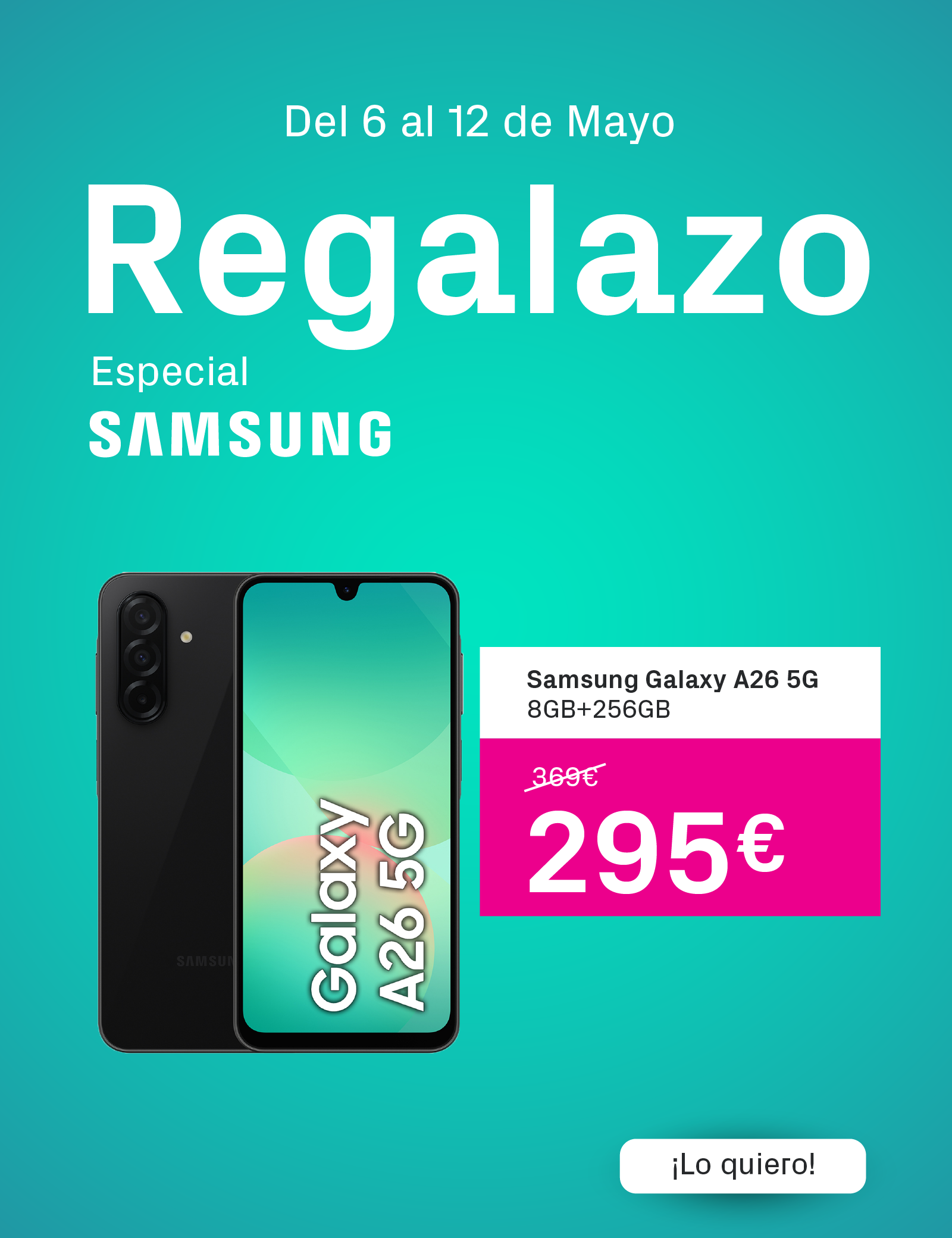 SAMSUNG GALAXY A26 5G 8GB+256GB | Phone House