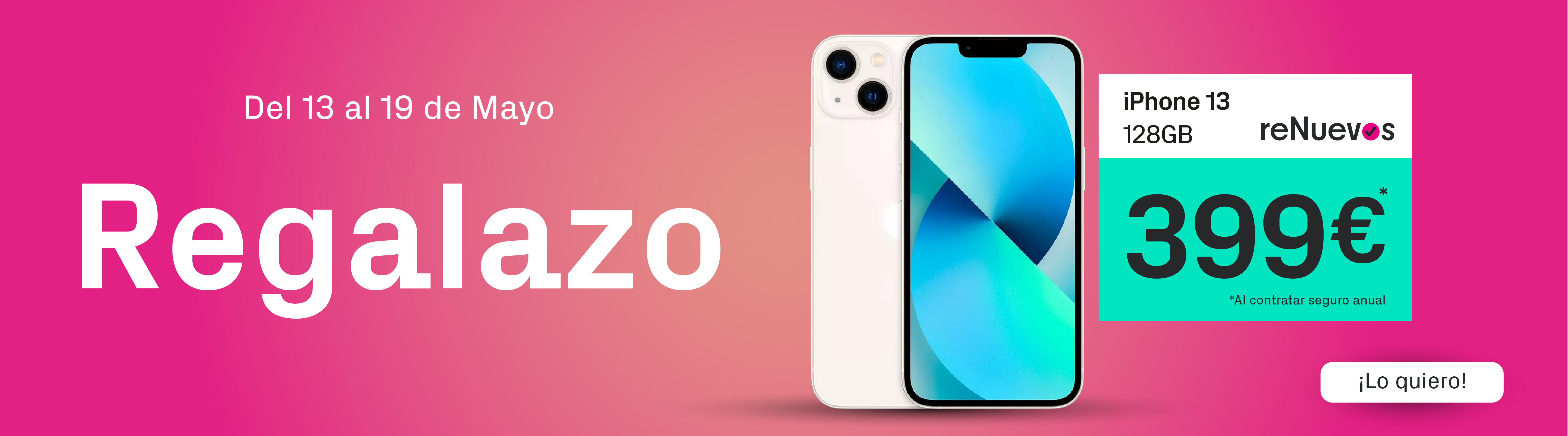 iPhone 13 128GB reNuevos | Phone House