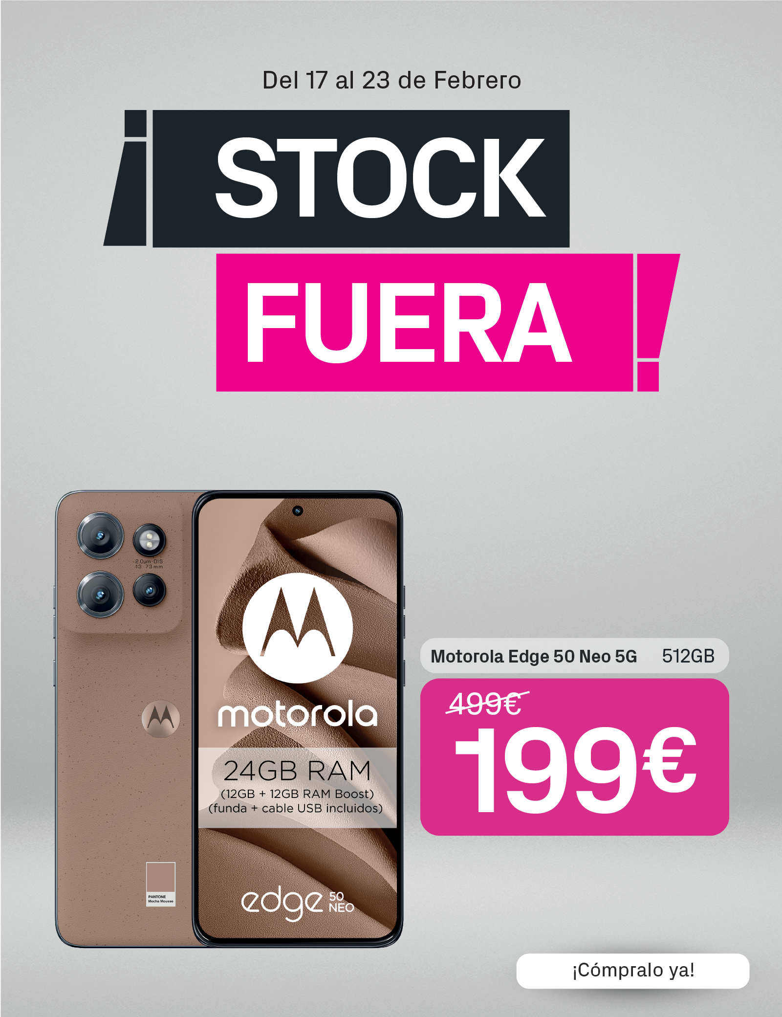 Motorola Edge 50 NEO 5G | Phone House