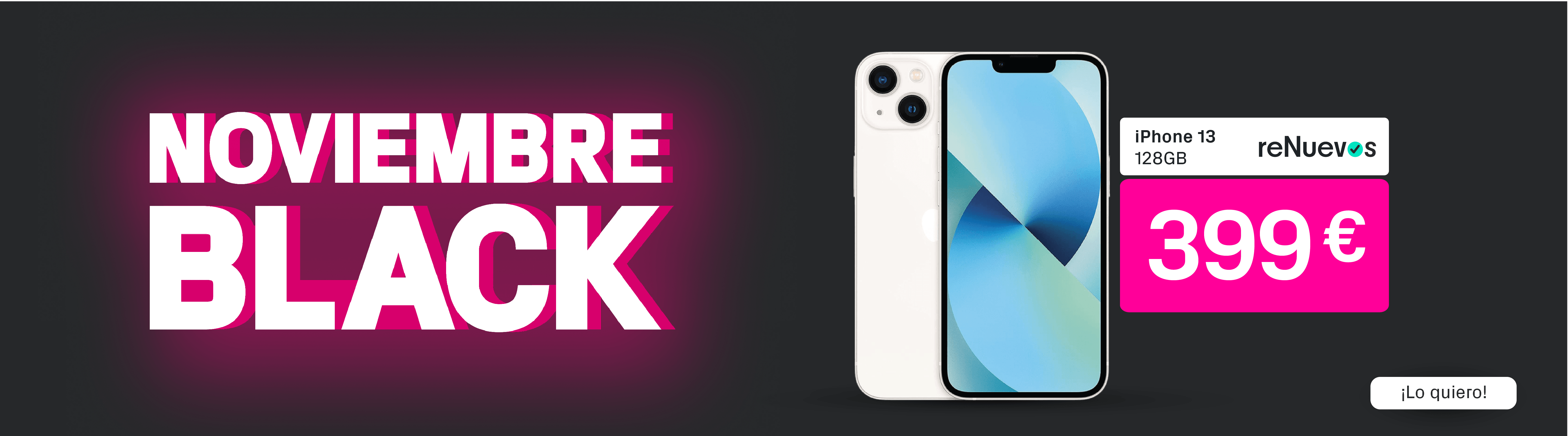 iPhone 13 128Gb reNuevo | Phone House