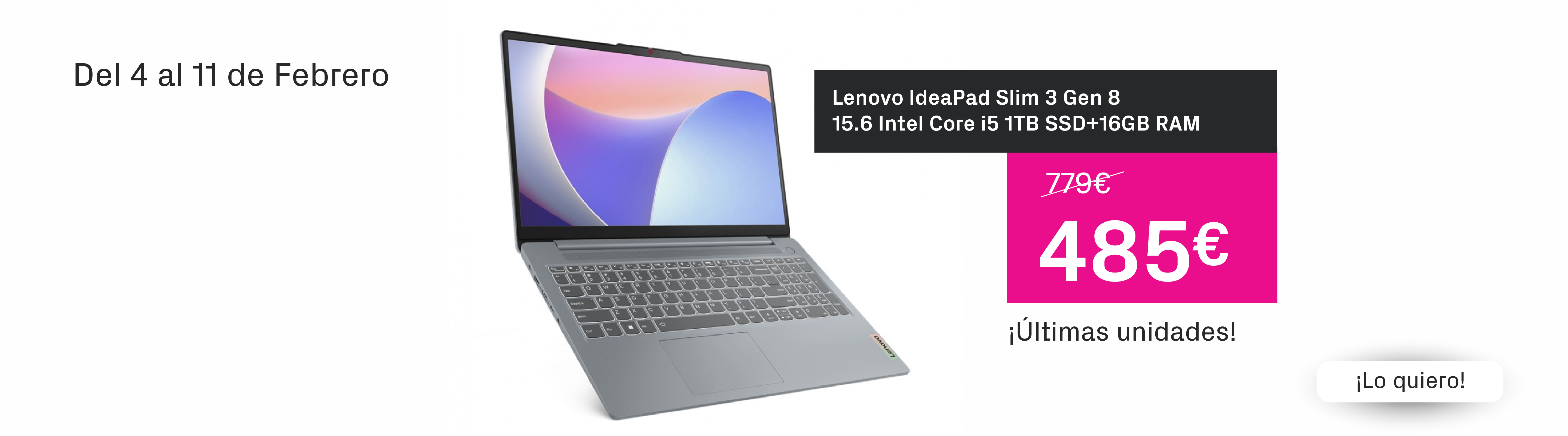 Lenovo IdeaPad Slim 3 Gen 8 | Phone House