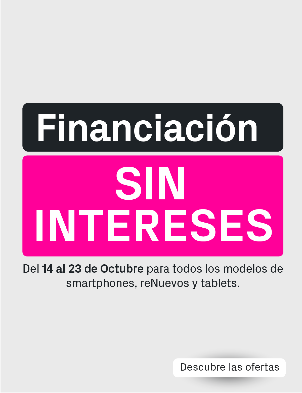 Financiación sin intereses  | Phone House