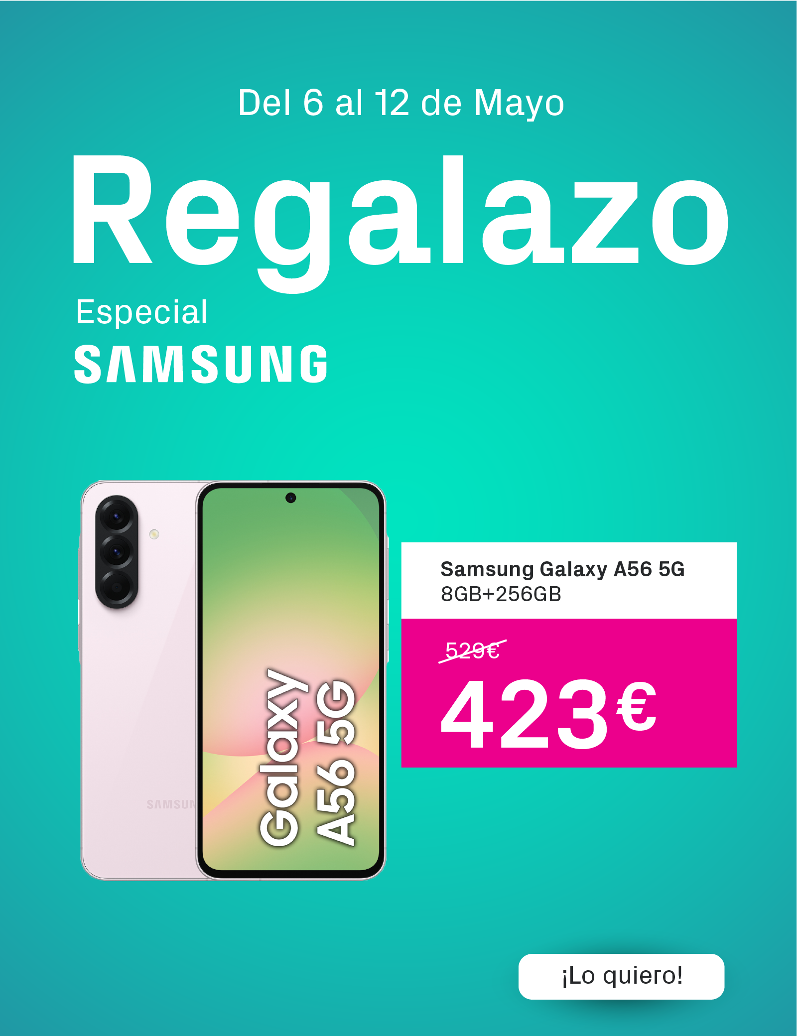 SAMSUNG GALAXY A56 5G 8GB+256GB | Phone House