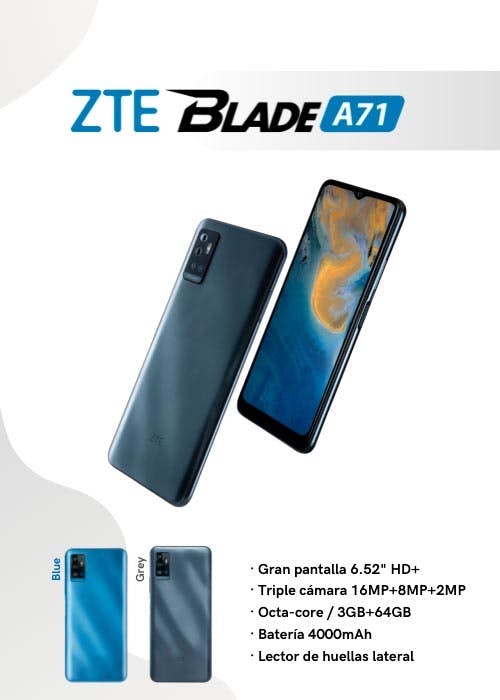 ZTE Blade A71 en Phone House