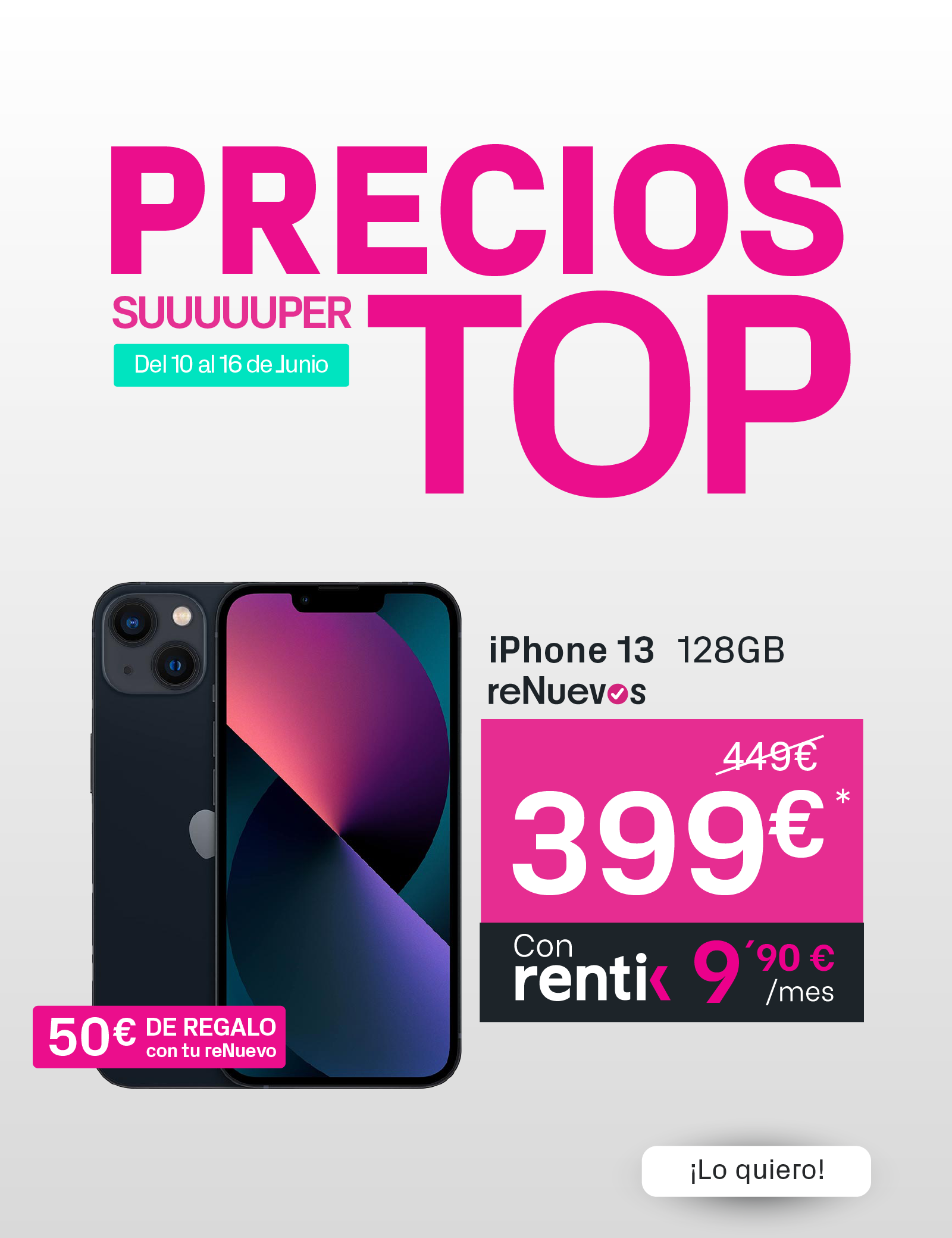 iPhone 13 128GB reNuevos | Phone House