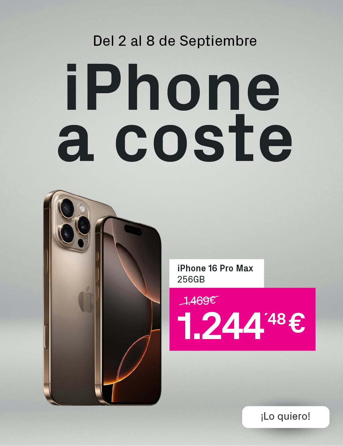 iPhone 16 Pro Max 256GB | Phone House